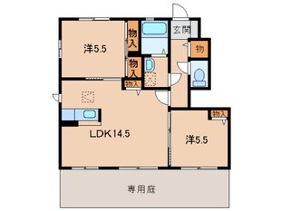 アルコイリス小二里の物件間取画像